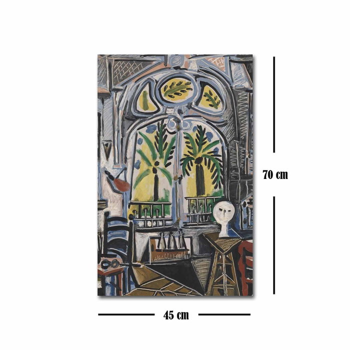 Wallity FAMOUSART-106 de Pablo Picasso en lienzo de ante 45 x 70 cm Wallity FAMOUSART-106 de Pablo Picasso en lienzo de ante 45 x 70 cm